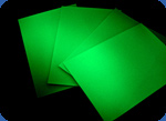 Example of Glow in the Dark Paper