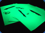Glow of the paper