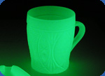 Glowing tableware
