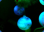 Christmas tree decorations photo