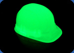 Glowing hard hat photo