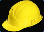 Luminescent hard hat