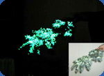 Luminous Christmas tree photo