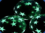 glow in the dark balloons photo