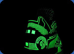 luminous kid's sneakers