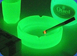 Self-glowing ashtray photo
