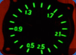 Photo of luminescent watch