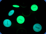 Glow medals photo