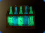 glow fridge magnets photo