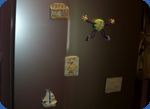 glow fridge magnets photo