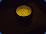 Luminescent gel picture