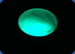 Glowing paint photo