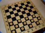 Glowing chess photo