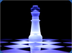 Luminous chess photo