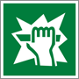 Open here to access safety sign